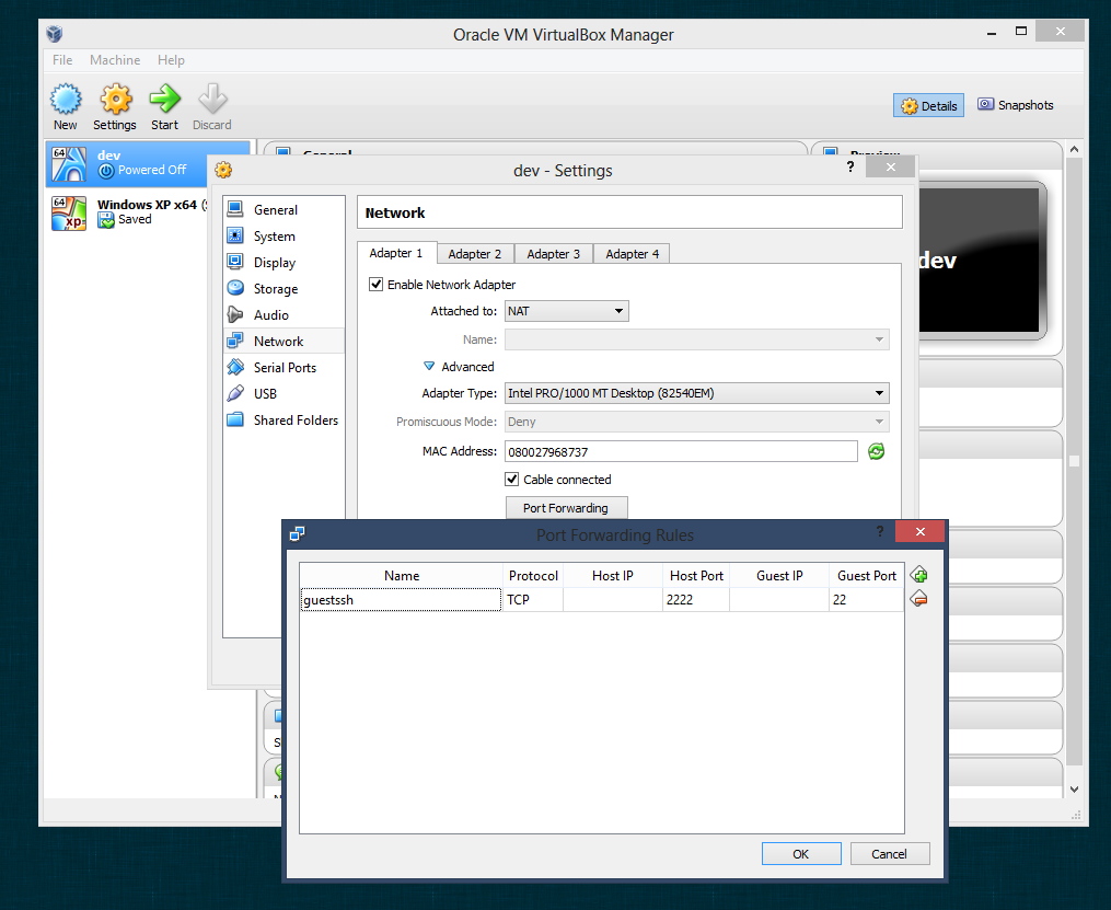 port forwarding